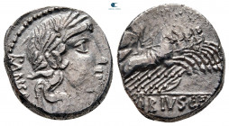 C. Vibius C.f. Pansa 90 BC. Rome. Denarius AR