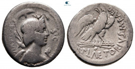 M. Plaetorius M. F. Cestianus 57 BC. Rome. Denarius AR