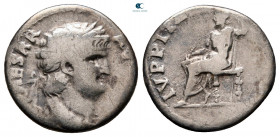 Nero AD 54-68. Rome. Denarius AR