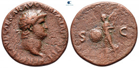 Nero AD 54-68. Rome. As Æ