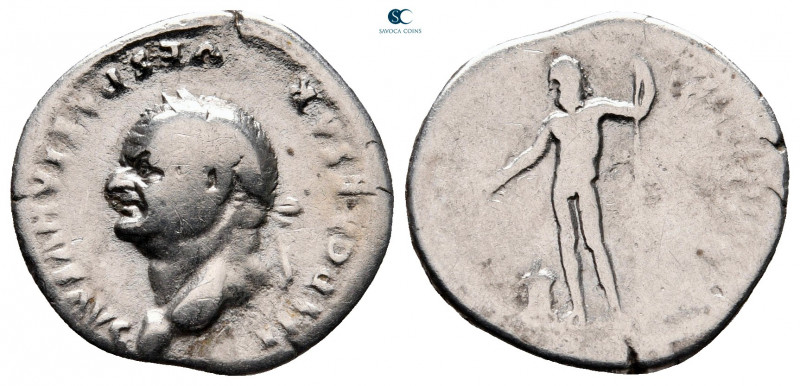 Vespasian AD 69-79. Rome
Denarius AR

19 mm, 3,07 g



fine