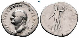 Vespasian AD 69-79. Rome. Denarius AR