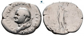 Vespasian AD 69-79. Rome. Denarius AR