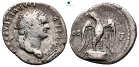 Vespasian AD 69-79. Rome. Denarius AR