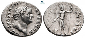 Titus, as Caesar AD 76-78. Rome. Denarius AR