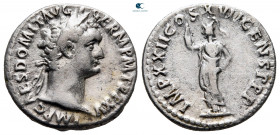 Domitian AD 81-96. Rome. Denarius AR