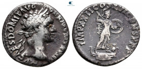 Domitian AD 81-96. Rome. Denarius AR