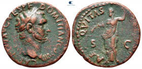 Domitian AD 81-96. Rome. As Æ