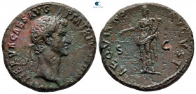 Nerva AD 96-98. Rome. As Æ