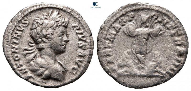 Caracalla AD 198-217. Rome
Denarius AR

19 mm, 3,06 g



nearly very fine