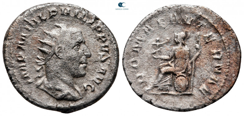 Philip I Arab AD 244-249. Rome
Antoninianus AR

23 mm, 4,23 g



nearly v...