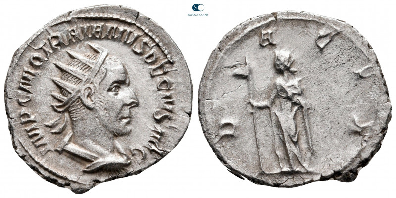 Trajan Decius AD 249-251. Rome
Antoninianus AR

24 mm, 4,22 g



very fin...