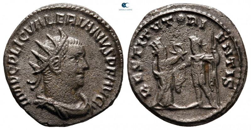 Valerian I AD 253-260. Samosata
Billon Antoninianus

20 mm, 4,01 g



ver...