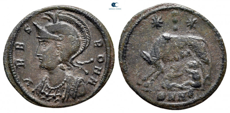 City Commemoratives AD 330-354. Nicomedia
Follis Æ

17 mm, 1,89 g



very...