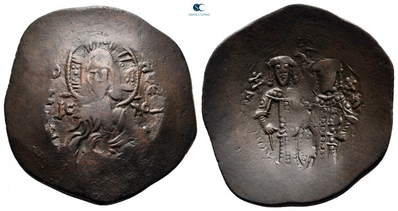 Alexius III Angelus-Comnenus AD 1195-1203. Constantinople
Trachy Æ

27 mm, 3,...