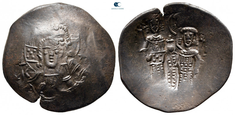 Alexius III Angelus-Comnenus AD 1195-1203. Constantinople
Trachy Æ

26 mm, 3,...