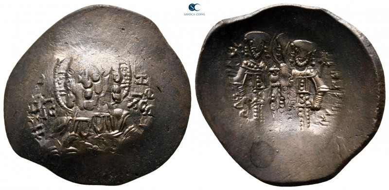 Alexius III Angelus-Comnenus AD 1195-1203. Constantinople
Trachy Æ

28 mm, 3,...