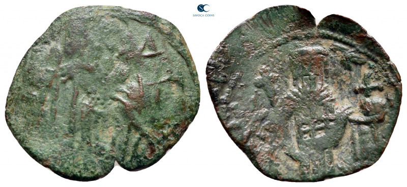 Andronicus II Palaeologus AD 1282-1328. Thessalonica
Trachy Æ

19 mm, 1,36 g...