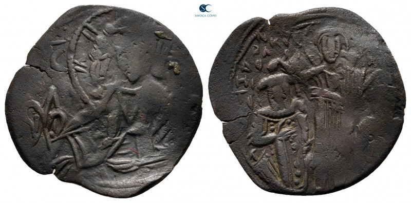 Andronicus II Palaeologus, with Michael IX AD 1282-1328. Constantinople
Trachy ...