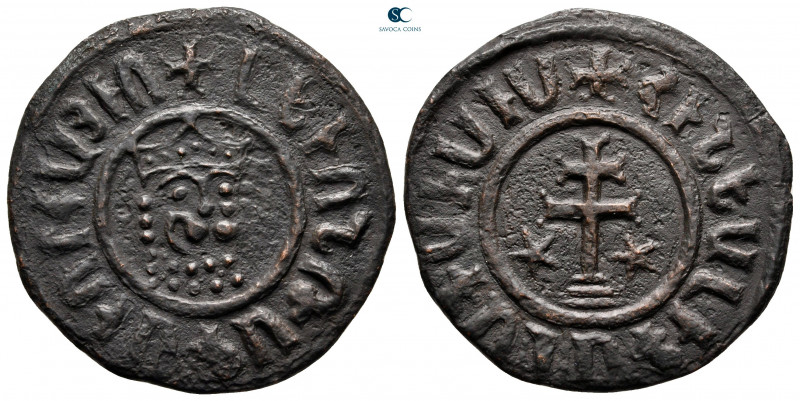 Cilician Armenia. Sis. Levon I AD 1198-1219. 
Tank Æ

29 mm, 6,30 g



ve...