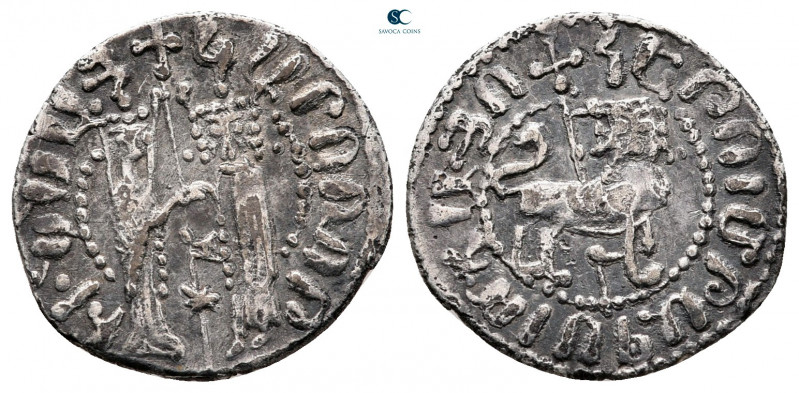 Cilician Armenia. Royal. Hetoum I, with Zabel AD 1226-1270. 
Tram AR

17 mm, ...