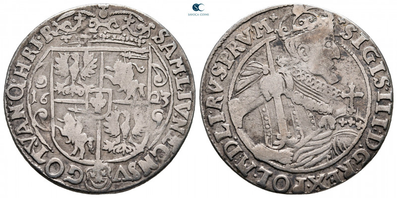 Poland. Sigismund I AD 1506-1548.
Ort AR

30 mm, 6,36 g



very fine