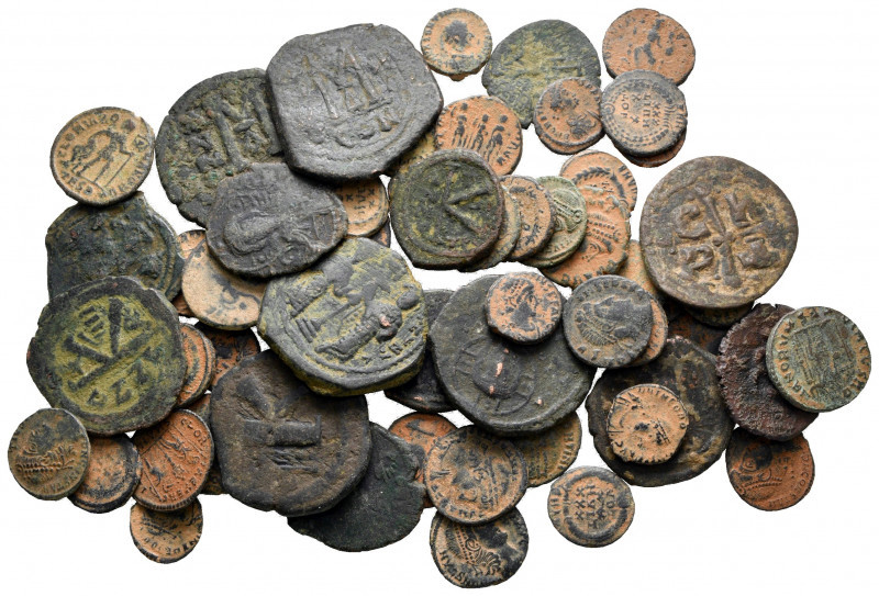 Lot of ca. 58 ancient bronze coins / SOLD AS SEEN, NO RETURN! 

nearly very fi...