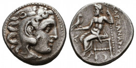 Kings of Macedon, Alexander III the Great 336-232 BC, Ar Drachm
Reference:
Condition: Very Fine

Weight: 4,1 gr
Diameter: 17,4 mm