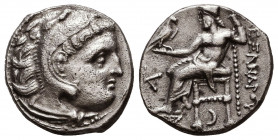 Kings of Macedon, Alexander III the Great 336-232 BC, Ar Drachm
Reference:
Condition: Very Fine

Weight: 4,5 ge
Diameter: 16,5 mm