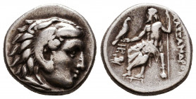 Kings of Macedon, Alexander III the Great 336-232 BC, Ar Drachm
Reference:
Condition: Very Fine

Weight: 4,2 gr
Diameter:16,5 mm