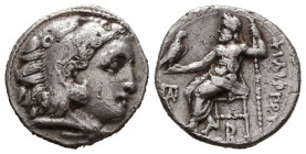 Kings of Macedon, Alexander III the Great 336-232 BC, Ar Drachm
Reference:
Condition: Very Fine

Weight: 4 gr
Diameter: 17 mm