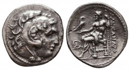 Kings of Macedon, Alexander III the Great 336-232 BC, Ar Drachm
Reference:
Condition: Very Fine

Weight: 4,1 gr
Diameter: 19,5 mm