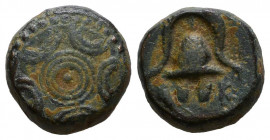 Kings of Macedon, Alexander III the Great 336-232 BC, Ae
Reference:
Condition: Very Fine

Weight: 4,4 gr
Diameter: 13,4 mm