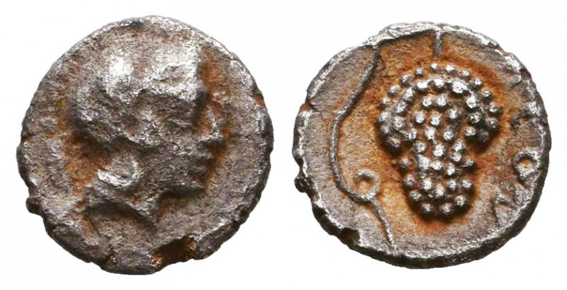 Greek AR Obols. 4th - 3rd century BC.
Reference:
Condition: Very Fine

Weigh...