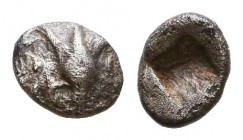 Greek AR Obols. 4th - 3rd century BC.
Reference:
Condition: Very Fine

Weight: 0,1 gr
Diameter: 5,4 mm