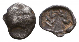 Greek AR Obols. 4th - 3rd century BC.
Reference:
Condition: Very Fine

Weight: 0,2 gr
Diameter: 8,3 mm