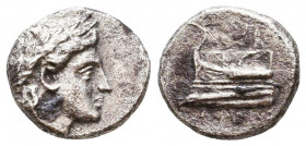 Greekk Coins BITHYNIA, Kios. Circa 350-300 BC. AR 
Reference:
Condition: Very Fine

Weight: 2,2 gr
Diameter: 13,4 mm