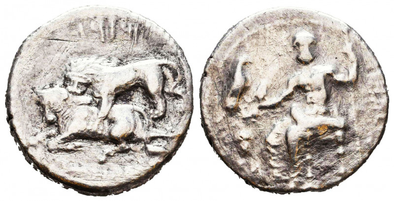 Cilicia, Tarsos. Mazaios. Silver Stater, Satrap of Cilicia, 361/0-334 BC. 
Refe...
