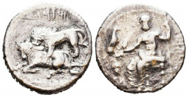 Cilicia, Tarsos. Mazaios. Silver Stater, Satrap of Cilicia, 361/0-334 BC. 
Reference:
Condition: Very Fine

Weight: 9,5 gr
Diameter: 22,4 mm