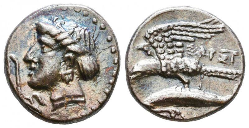 Sinope , Paphlagonia. AR Drachm c. 410-350 BC.
Reference:
Condition: Very Fine...