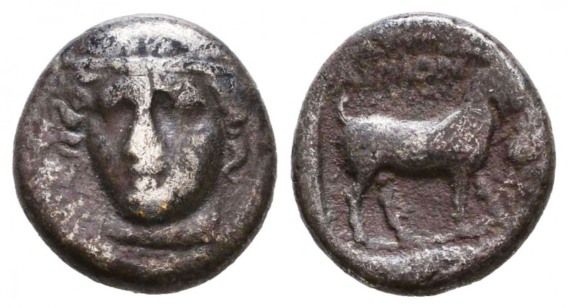 THRACE, Ainos. Circa 474/3-449/8 BC. AR
Reference:
Condition: Very Fine

Wei...