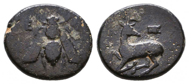 IONIA. Ephesus. AE, ca. 305-288 B.C.
Reference:
Condition: Very Fine

Weight...