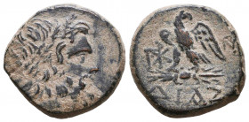 BITHYNIA DIAS . Circa 100-85 BC. Æ
Reference:
Condition: Very Fine

Weight: 7,7 gr
Diameter: 21,9 mm