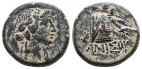 PONTOS, Amisos. Circa 109-89 BC. Æ
Reference:
Condition: Very Fine

Weight: 8,5 gr
Diameter: 20,9 mm