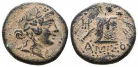 PONTOS, Amisos. Circa 109-89 BC. Æ
Reference:
Condition: Very Fine

Weight: 8,4 gr
Diameter: 22 mm