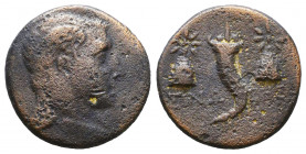 Greekk Coins Ae,
Reference:
Condition: Very Fine

Weight: 3,8 gr
Diameter: 71,1 mm
