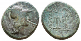 SELEUKID KINGDOM. 2nd - 1st Century BC . Ae
Reference:
Condition: Very Fine

Weight: 7,7 gr
Diameter: 20,2 mm