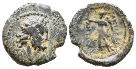 SELEUKID KINGDOM. 2nd - 1st Century BC . Ae
Reference:
Condition: Very Fine

Weight: 2,3 gr
Diameter: 16,9 mm
