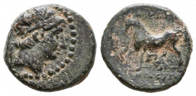 SELEUKID KINGDOM. 2nd - 1st Century BC . Ae
Reference:
Condition: Very Fine

Weight: 3,6 gr
Diameter:16,2 mm
