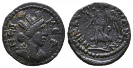 Roman Provincial Coins Ae,

Weight: 3,3 gr
Diameter: 18,9 mm